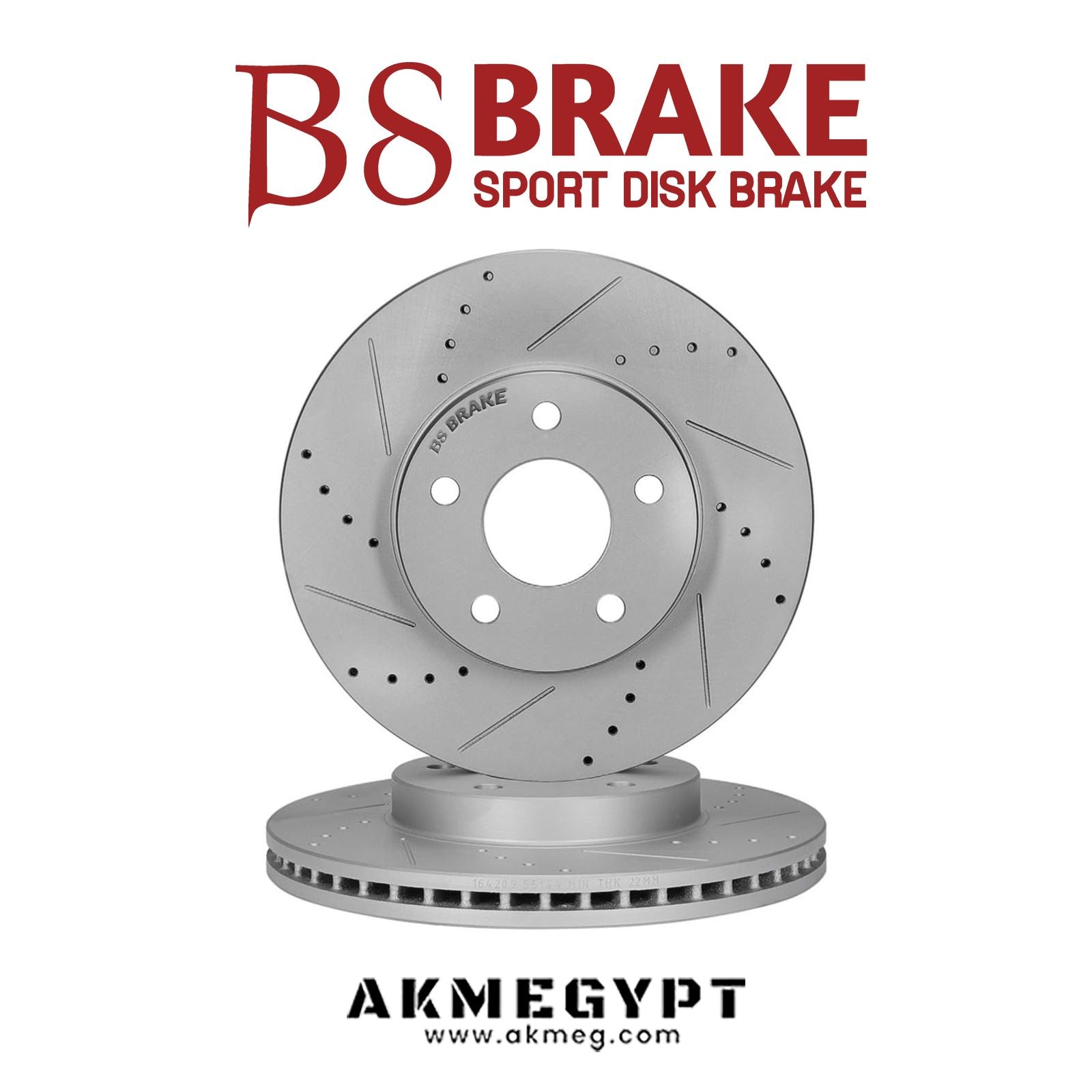 BS BRAKE |طمبورة رياضية امامى وخلفى دودج رام 2006-2016